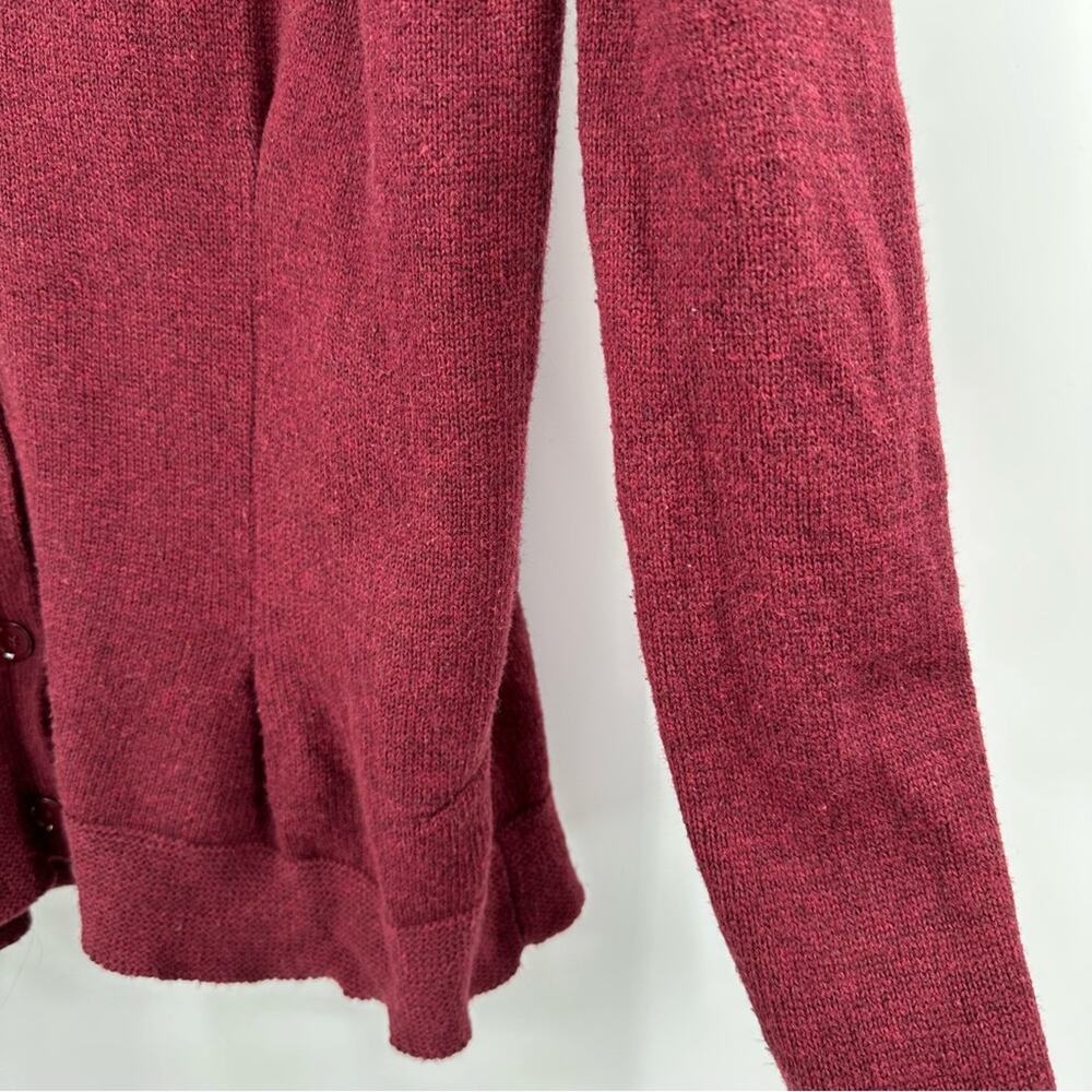 CAbi Catch Darted Cardigan 3529 in burgundy Size L - Picture 4 of 6